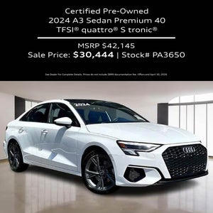 A3 Sedan Premium 40 TFSI® quattro® S tronic®